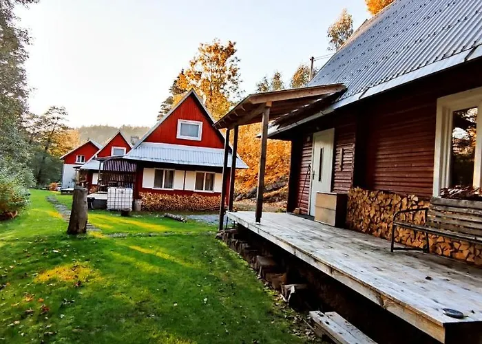 Chatky U Potoka - Chaticka C1 - Orlicke Hory, Wellness Pobyty, Sud, Sauna, Masaze * Olešnice v Orlických horách